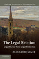 Book cover of: Legal Relation. By: Alexander Somek