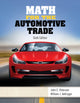 Book cover of: Math for the Automotive Trade. By: John C Peterson