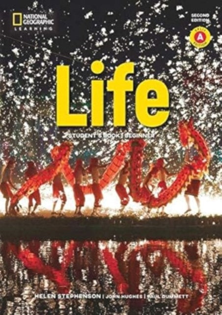 Book cover of: Life Beginner Student Book Split A with App Code. By: Dummett & Hughes Stephenson
