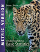 Book cover of: Understanding Basic Statistics, International Metric Edition. By: Charles Henry Brase