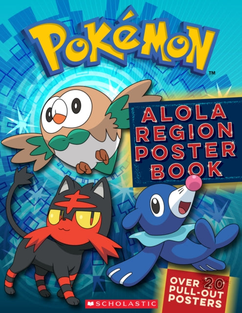 Book cover of: Pokemon: Alola Region Poster Book