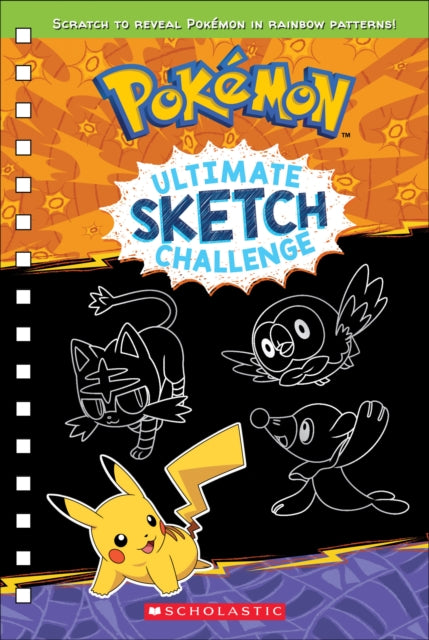 Book cover of: Ultimate Sketch Challenge (Pokemon). By: Maria S. Barbo