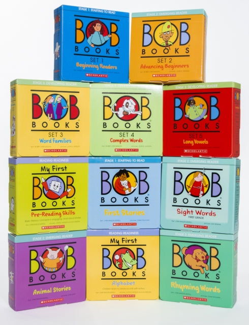 Book cover of: Bob Books Collection (Pack of 11). By: Bobby Lynn Maslen