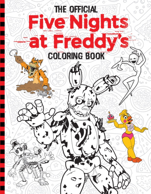 Official Five Nights at Freddy's Coloring Book 9781338741186 Scott Cawthon