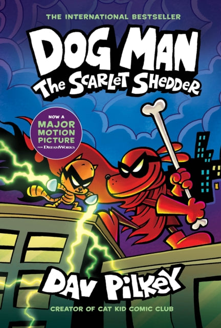 Book cover of: Dog Man 12: The Scarlet Shedder