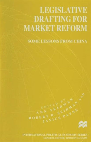 Legislative Drafting for Market Reform