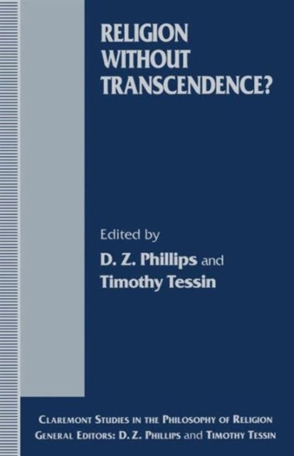 Book cover of: Religion without Transcendence?. By: T. Tessin