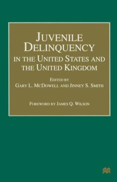 Book cover of: Juvenile Delinquency in the United States and the United Kingdom. By: Gary L. McDowell