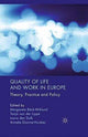 Book cover of: Quality of Life and Work in Europe. By: M. Bäck-Wiklund