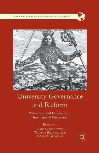 Book cover of: University Governance and Reform. By: H. Schuetze