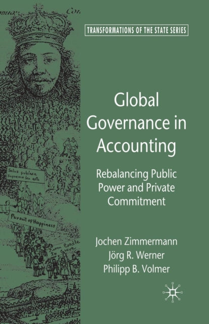 Book cover of: Global Governance in Accounting. By: J. Zimmermann