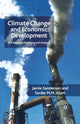 Book cover of: Climate Change and Economic Development. By: J. Sanderson