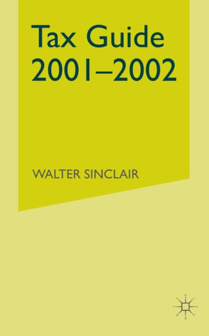 Tax Guide 2001–2002