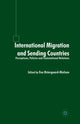 Book cover of: International Migration and Sending Countries. By: E. Østergaard-Nielsen