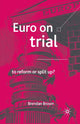 Book cover of: Euro on Trial. By: B. Brown