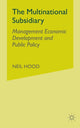 Book cover of: Multinational Subsidiary. By: N. Hood