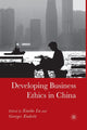 Book cover of: Developing Business Ethics in China. By: X. Lu