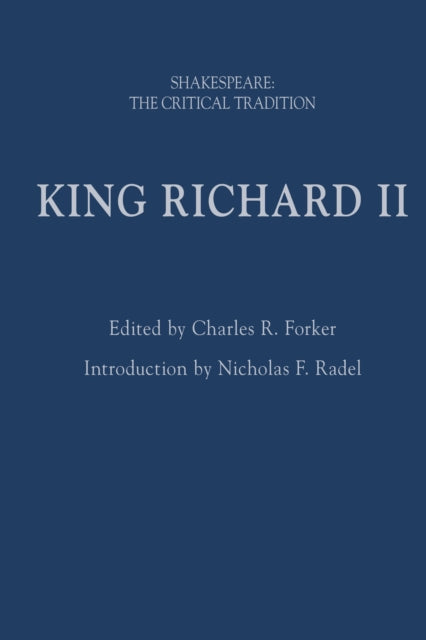 Book cover of: King Richard II. By: Nicholas F. Radel