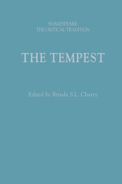 Book cover of: Tempest. By: Brinda Charry