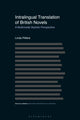 Book cover of: Intralingual Translation of British Novels. By: Linda Pillière