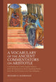 Book cover of: Vocabulary of the Ancient Commentators on Aristotle. By: Richard D. McKirahan