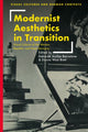 Book cover of: Modernist Aesthetics in Transition. By: Deborah Ascher Barnstone