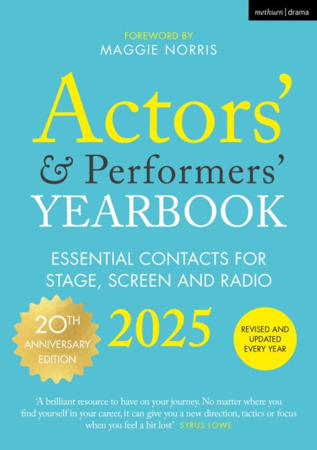 Actors’ and Performers’ Yearbook 2025 9781350471139 Maggie Norris