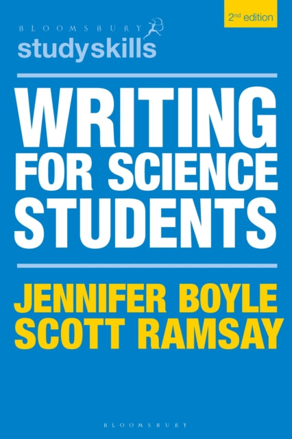 Book cover of: Writing for Science Students. By: Jennifer Boyle