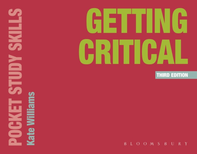 Getting Critical 9781350933576 Kate Williams