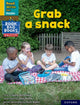 Book cover of: Read Write Inc. Phonics: Grab a snack (Yellow Set 5 NF Book Bag Book 4). By: Ruth Miskin