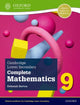 Book cover of: Cambridge Lower Secondary Complete Mathematics 9: Student Book (Second Edition). By: Oxford Editor