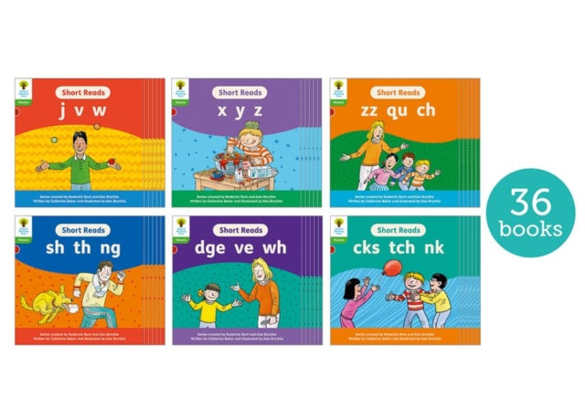 Book cover of: Oxford Reading Tree: Floppy's Phonics Decoding Practice: Oxford Level 2: Class Pack of 36. By: Catherine Baker