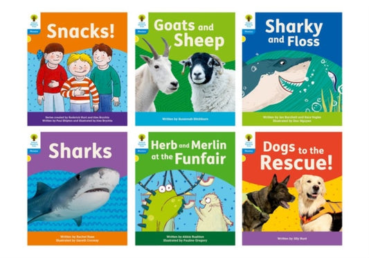 Book cover of: Oxford Reading Tree: Floppy's Phonics Decoding Practice: Oxford Level 3: Mixed Pack of 6