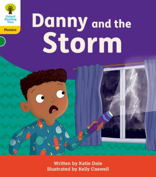 Book cover of: Oxford Reading Tree: Floppy's Phonics Decoding Practice: Oxford Level 5: Danny and the Storm. By: Katie Dale
