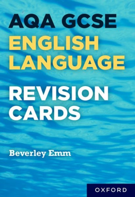 Book cover of: AQA GCSE English Language revision cards. By: Beverley Emm