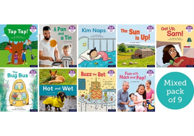 Book cover of: Essential Letters and Sounds: Essential Phonic Readers: Oxford Reading Levels 1-2: Mixed Pack of 9. By: Oxford Editor