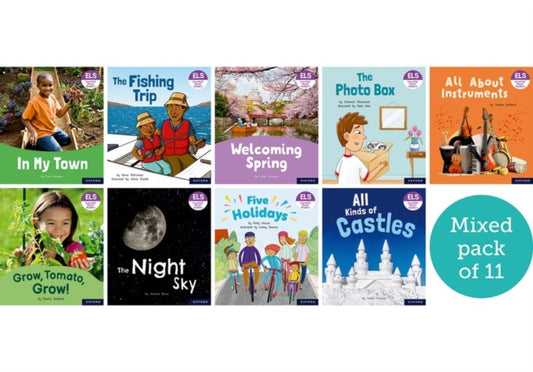 Book cover of: Essential Letters and Sounds: Essential Phonic Readers: Oxford Reading Level 6: Mixed Pack of 11. By: Oxford Editor