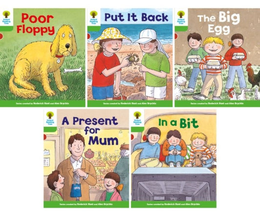 Book cover of: Oxford Reading Tree: Biff, Chip and Kipper Stories: Oxford Level 2: First Sentences: Mixed Pack 5. By: Roderick Hunt
