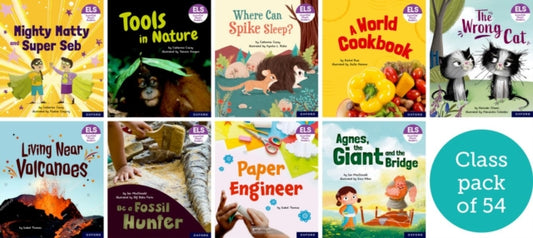 Book cover of: Essential Letters and Sounds: Essential Phonic Readers: Oxford Reading Level 6: Class Pack of 54. By: Oxford Editor