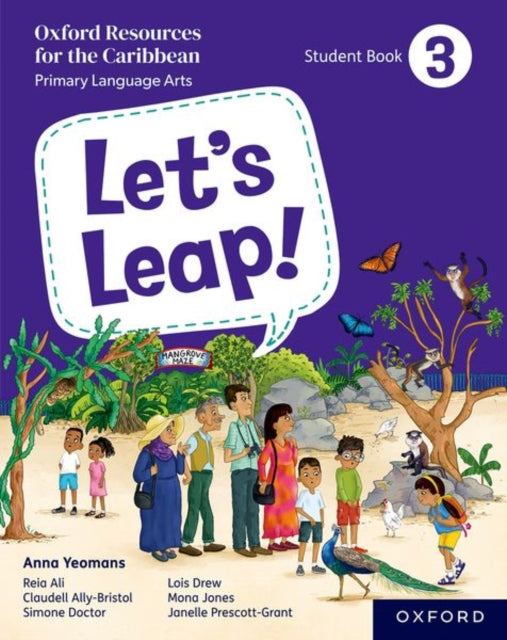 Book cover of: Let's Leap! Caribbean Primary Language Arts: Student Book 3