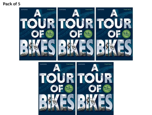 Book cover of: Read Write Inc. Fresh Start Readers: Book 10: A Tour of Bikes & My Diary - by Curtis - Pack of 5. By: Ruth Miskin