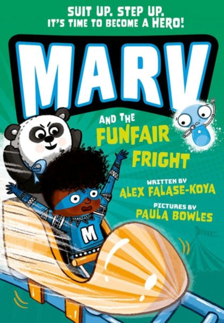 Book cover of: Marv and the Funfair Fright. By: FALASE-KOYA, ALEX