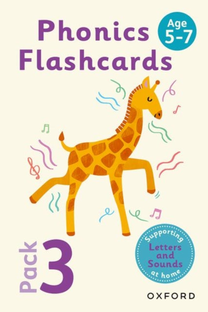 Book cover of: Essential Letters and Sounds Phonics Flashcards Pack 3