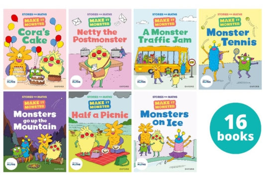 Book cover of: Stories for Maths: KS1: Make it Monsters (16 book pack)