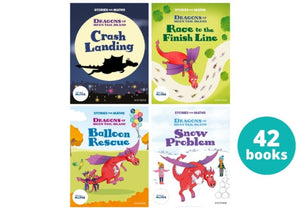 Stories for Maths: KS1: Dragons of Moontail Island (42 book pack)