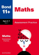 Book cover of: Bond 11+ Maths Assessment Practice Age 6-7 (for GL Assessment & other 11 plus exams). By: Andrew Baines