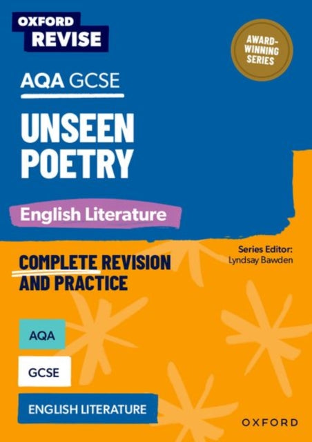 Book cover of: Oxford Revise: AQA GCSE English Literature: Unseen Poetry