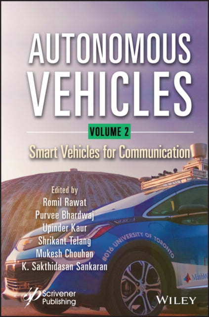 Book cover of: Autonomous Vehicles, Volume 2. By: Romil Rawat