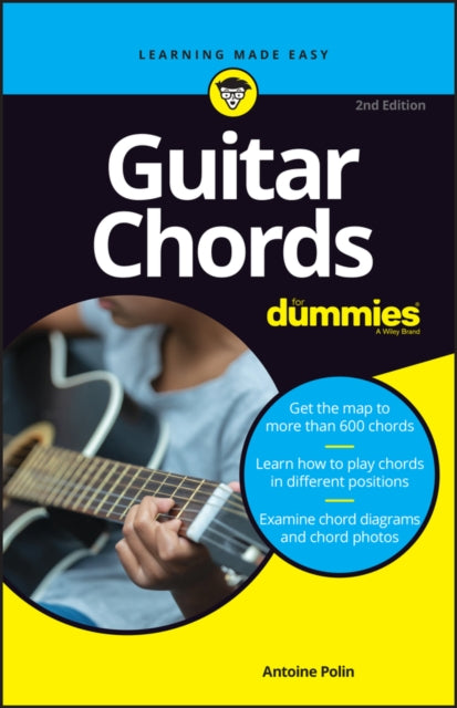 Guitar Chords For Dummies 9781394156368 Antoine Polin