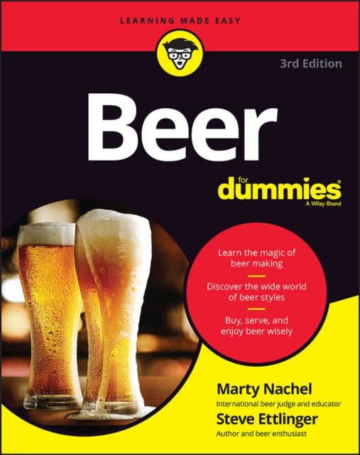 Book cover of: Beer For Dummies. By: Marty Nachel